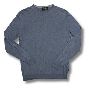 Hugo Boss Blue Crewneck Sweater